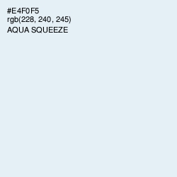 #E4F0F5 - Aqua Squeeze Color Image